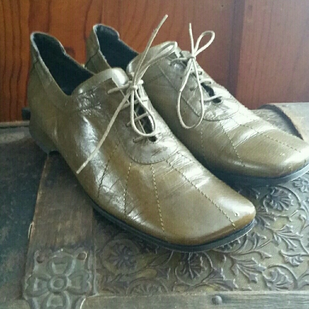 Vintage Emporio Armani Lace Up Shoes